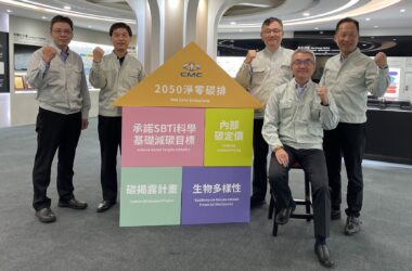 中華汽車邁向2050淨零碳排，為台灣汽車業首家通過SBTi承諾企業。(圖片提供：中華汽車)